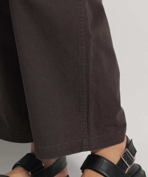 niko and...（ニコアンド）の「ビッグダディパンツ（その他パンツ・レディース・クリーム/ブラウン/チャコール・MEDIUM/LARGE）」の12枚目の写真