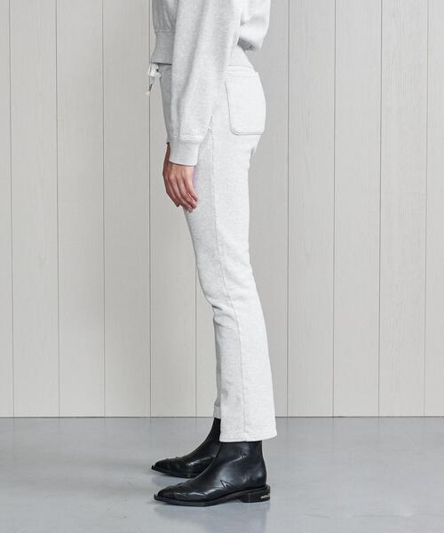 H　BEAUTY&YOUTH UNITED ARROWS（エイチビューティーアンドユースユナイテッドアローズ）の「＜H＞COTTON SWEAT PANTS/パンツ（スウェットパンツ・レディース・ライトグレー/モカ・S/M）」の9枚目の写真