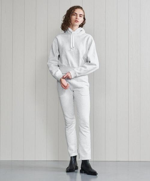 H　BEAUTY&YOUTH UNITED ARROWS（エイチビューティーアンドユースユナイテッドアローズ）の「＜H＞COTTON SWEAT PANTS/パンツ（スウェットパンツ・レディース・ライトグレー/モカ・S/M）」の8枚目の写真