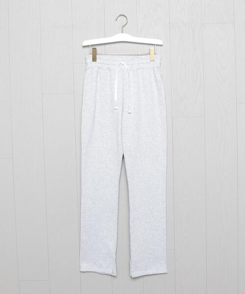 H　BEAUTY&YOUTH UNITED ARROWS（エイチビューティーアンドユースユナイテッドアローズ）の「＜H＞COTTON SWEAT PANTS/パンツ（スウェットパンツ・レディース・ライトグレー/モカ・S/M）」の5枚目の写真