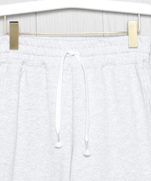 H　BEAUTY&YOUTH UNITED ARROWS（エイチビューティーアンドユースユナイテッドアローズ）の「＜H＞COTTON SWEAT PANTS/パンツ（スウェットパンツ・レディース・ライトグレー/モカ・S/M）」の11枚目の写真