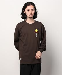 MANASTASH | MANASTASH/マナスタッシュ　SMILE MOON LS TEE スマイルムーンロングスリーブティー 7113110(Tシャツ/カットソー)