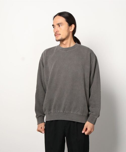 MIDWEST(ミッドウエスト)の「603 CREW NECK SWEAT(スウェット・メンズ・ダークグレー・FREE)」の4枚目の写真
