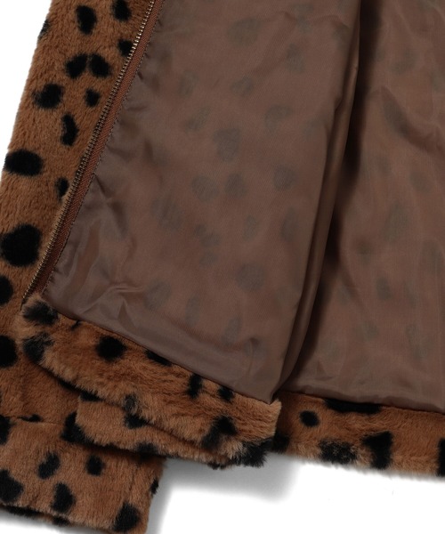 BeAMS DOT（ビームスドット）の「BeAMS DOT / ダルメシアン柄 ファーブルゾン（ブルゾン・レディース・ホワイト系その他5/ブラウン・FREE）」の13枚目の写真