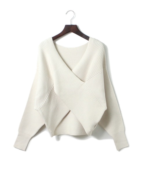 NOMAE（ノーマエ）の「【NOMAE】クロスニット（ニット/セーター）」 - WEAR