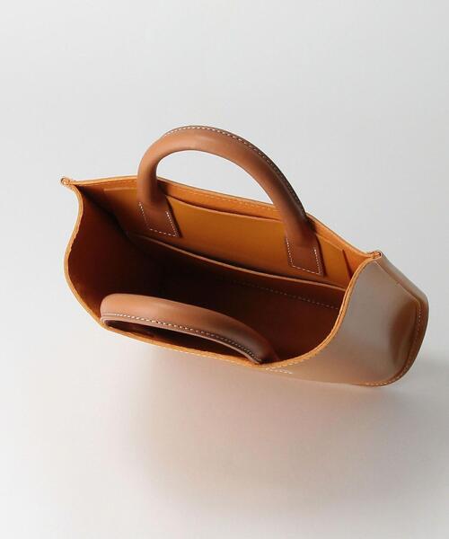6(ロク)の「<PIENI>LEATHER TOTE SMALL/バッグ Ψ(トートバッグ・レディース・ブラウン・FREE)」の4枚目の写真