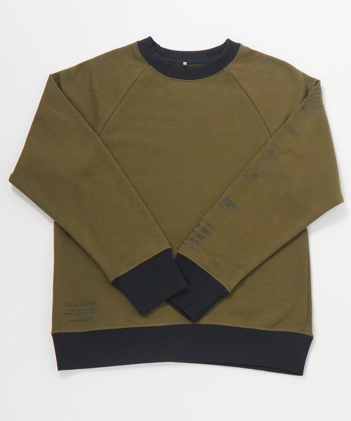 セール Op オーピー キッズクルーネック袖プリントフリーススウェット トレーナー ユニセックス スウェット Ocean Pacific オーシャンパシフィック のファッション通販 Zozotown