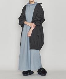 ASTRAET | ＜ASTRAET（アストラット）＞スソゴム スタンドカラー ナイロンブルゾン(ナイロンジャケット)