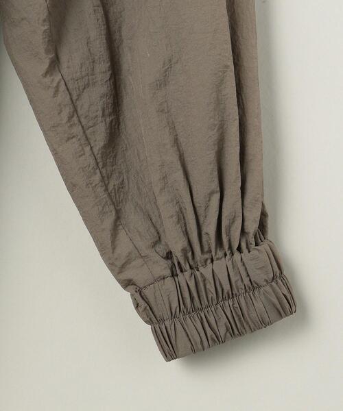 ASTRAET（アストラット）の「＜ASTRAET（アストラット）＞スソゴム スタンドカラー ナイロンブルゾン（ナイロンジャケット・レディース・ブラック/モカ・FREE）」の21枚目の写真