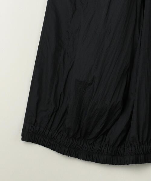 ASTRAET（アストラット）の「＜ASTRAET（アストラット）＞スソゴム スタンドカラー ナイロンブルゾン（ナイロンジャケット・レディース・ブラック/モカ・FREE）」の9枚目の写真