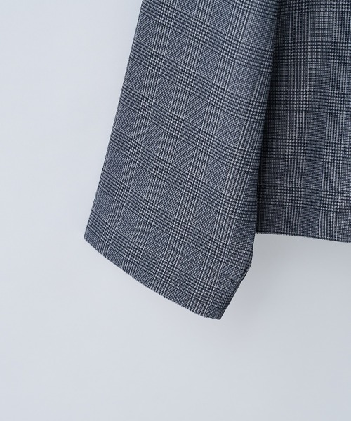 Curly（カーリー）の「＃【CURLY&Co./カーリー】CLIFTON MIL SHIRCKET "Check"（ブルゾン・メンズ・グレー・2/1）」の6枚目の写真