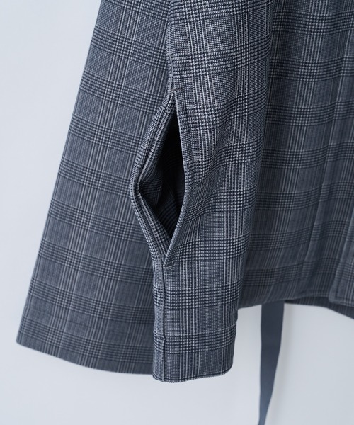 Curly（カーリー）の「＃【CURLY&Co./カーリー】CLIFTON MIL SHIRCKET "Check"（ブルゾン・メンズ・グレー・2/1）」の7枚目の写真