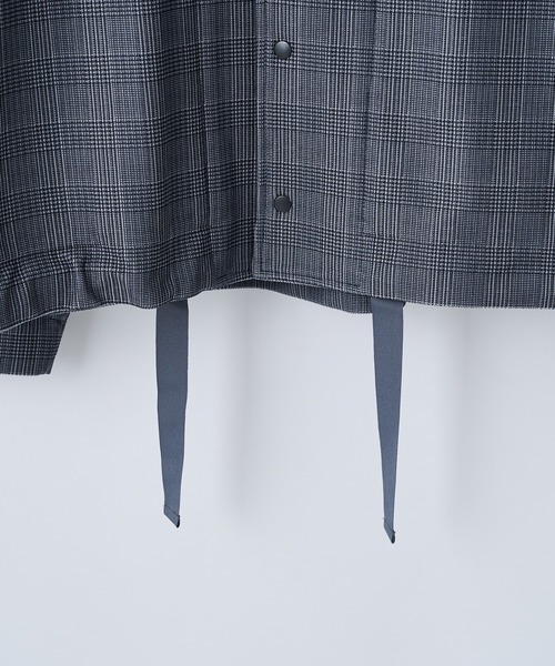 Curly（カーリー）の「＃【CURLY&Co./カーリー】CLIFTON MIL SHIRCKET "Check"（ブルゾン・メンズ・グレー・2/1）」の8枚目の写真