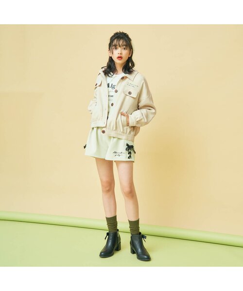 algy(アルジー)の「バックレースアップジャケット(テーラードジャケット・キッズ・アイボリー/ミント/ラベンダー・XX-SMALL/XXX-SMALL/MEDIUM/SMALL/X-SMALL)」の12枚目の写真