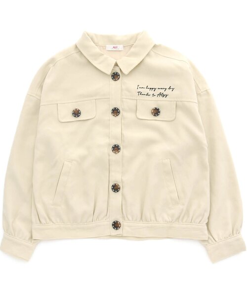 algy(アルジー)の「バックレースアップジャケット(テーラードジャケット・キッズ・アイボリー/ミント/ラベンダー・XX-SMALL/XXX-SMALL/MEDIUM/SMALL/X-SMALL)」の15枚目の写真