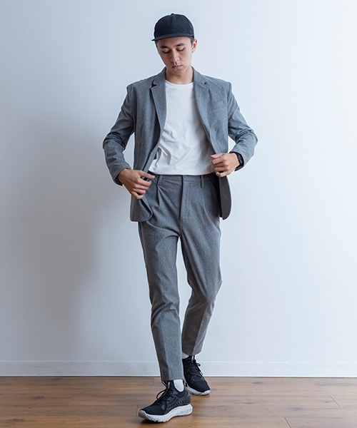 Universal Style Wear(ユニバーサルスタイルウェア)の「Universal Style Wear TEC ワンダーシェープジャケット(テーラードジャケット・メンズ・ネイビー/ブラック/グレー・X-LARGE/LARGE/MEDIUM)」の8枚目の写真
