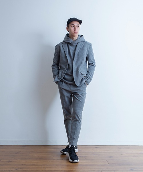 Universal Style Wear(ユニバーサルスタイルウェア)の「Universal Style Wear TEC ワンダーシェープジャケット(テーラードジャケット・メンズ・ネイビー/ブラック/グレー・X-LARGE/LARGE/MEDIUM)」の9枚目の写真