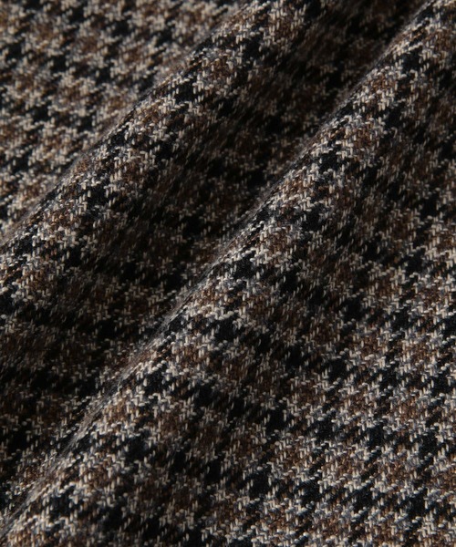 ADAM ET ROPE'(アダムエロペ)の「【HYBRID TWEED】オーバーサイズ ステンカラーコート/軽量性/イージーケア(ステンカラーコート・メンズ・ベージュ・M/L)」の12枚目の写真