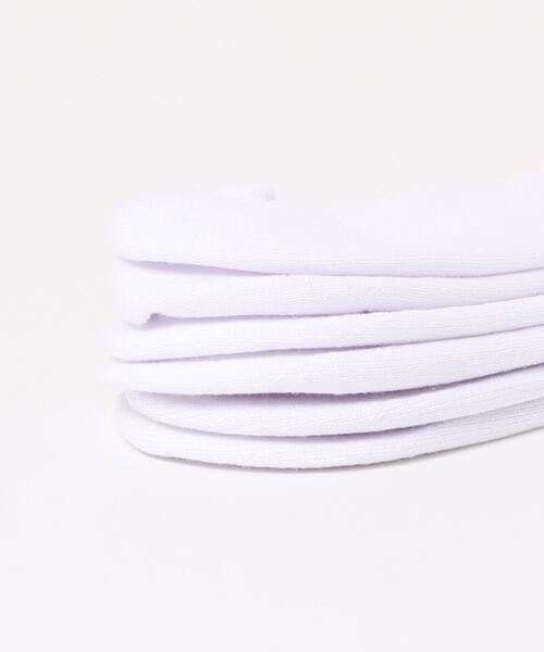FRUIT OF THE LOOM(フルーツオブザルーム)の「クルー丈2ラインソックス / 3足セット / マルチボーダー / シンプル(ソックス/靴下・メンズ・マルチ・25cm~27cm/23cm~25cm)」の2枚目の写真