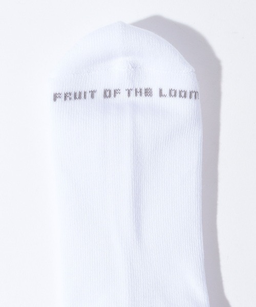 FRUIT OF THE LOOM(フルーツオブザルーム)の「クルー丈2ラインソックス / 3足セット / マルチボーダー / シンプル(ソックス/靴下・メンズ・マルチ・25cm~27cm/23cm~25cm)」の5枚目の写真