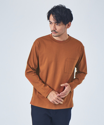 ABAHOUSE GRAY | シルケット ポンチ ロングスリーブ Tシャツ(Tシャツ/カットソー)