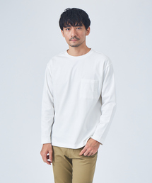 ABAHOUSE GRAY | シルケット ポンチ ロングスリーブ Tシャツ(Tシャツ/カットソー)