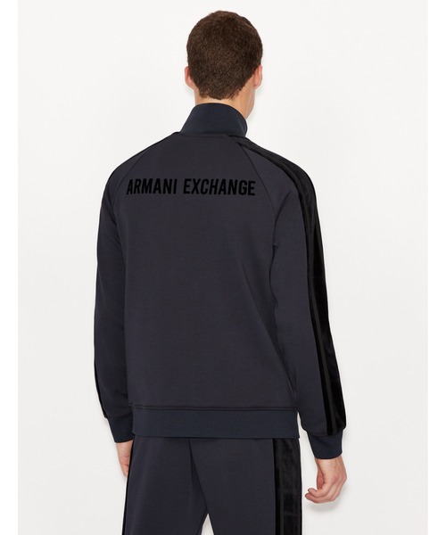 ARMANI EXCHANGE(アルマーニエクスチェンジ)の「【A|X アルマーニ エクスチェンジ】A|Xロゴ ジップアップスウェットトップス(スウェット・メンズ・ネイビー・X-SMALL/MEDIUM/LARGE/X-LARGE/SMALL)」の5枚目の写真