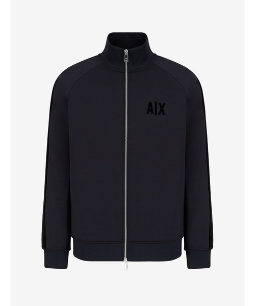 ARMANI EXCHANGE(アルマーニエクスチェンジ)の「【A|X アルマーニ エクスチェンジ】A|Xロゴ ジップアップスウェットトップス(スウェット・メンズ・ネイビー・X-SMALL/MEDIUM/LARGE/X-LARGE/SMALL)」の2枚目の写真