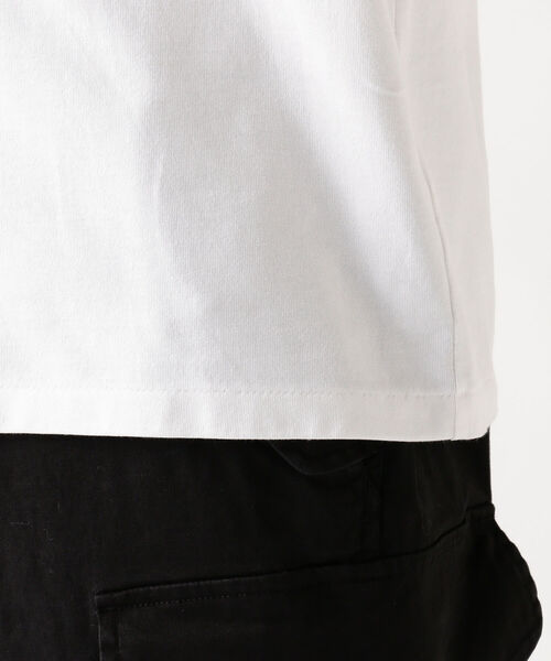 BATONER(バトナー)の「BATONER / パック Tシャツ(Tシャツ/カットソー・メンズ・ホワイト/ブラック・1/3/4/2)」の4枚目の写真