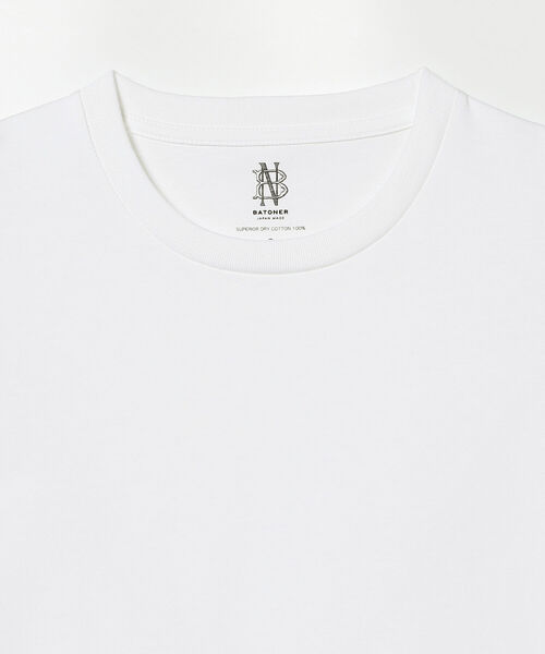 BATONER(バトナー)の「BATONER / パック Tシャツ(Tシャツ/カットソー・メンズ・ホワイト/ブラック・1/3/4/2)」の10枚目の写真