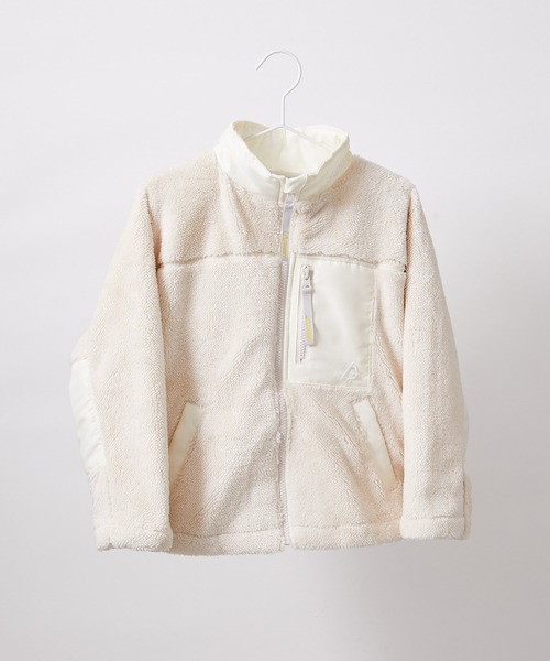 GERRY(ジェリー)の「【KIDS】【GERRY×ROPE' PICNIC】ボアブルゾン(ブルゾン・キッズ・ブラック/キナリ・110/120/130/140)」の1枚目の写真