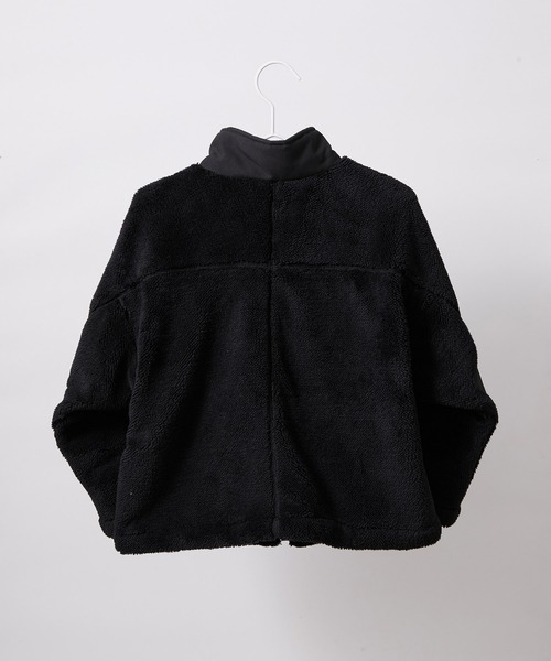GERRY(ジェリー)の「【KIDS】【GERRY×ROPE' PICNIC】ボアブルゾン(ブルゾン・キッズ・ブラック/キナリ・110/120/130/140)」の5枚目の写真