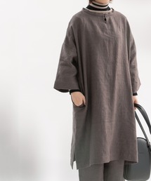nop de nod | Ciel ウィンターリネンピーチチュニック(チュニック)