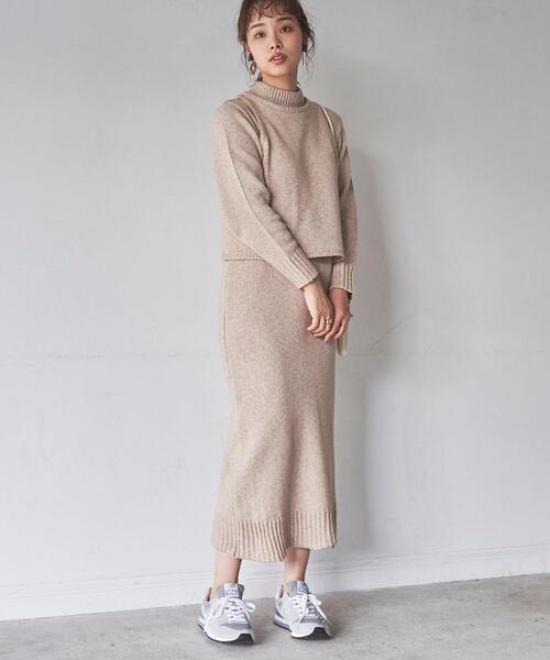 Web限定 洗える 単品使いもかわいい 3wayニットアップワンピース レディース Women Coen コーエン 公式ファッション通販