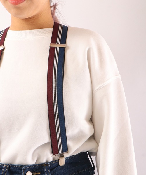 GEVAERT（ゲバルト）の「GEVAERT 35mmY型ボーダーラインサスペンダー（サスペンダー・メンズ・グレー系その他/グリーン系その他/レッド系その他・FREE）」の7枚目の写真