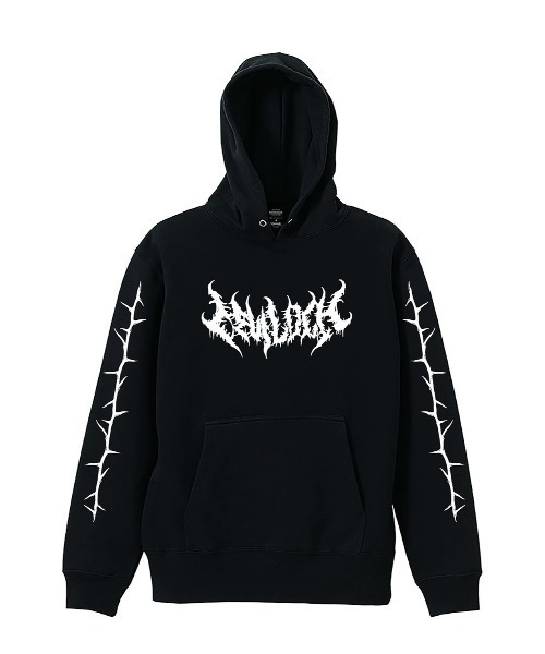 DEVILOCK(デビロック)の「DEVILOCK DEATH パーカー(パーカー・メンズ・ブラック/グレー・SMALL/MEDIUM/LARGE/X-LARGE/XX-LARGE/XXX-LARGE)」の2枚目の写真