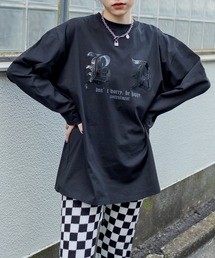 RASVOA | ジェルプリントロゴロンＴ(Tシャツ/カットソー)