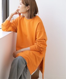 【STAR&STRIPE】CREW SLIT:カットソー◆
