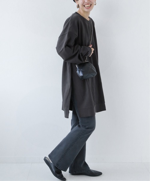 JOURNAL STANDARD relume(ジャーナルスタンダード レリューム)の「【STAR&STRIPE】CREW SLIT:カットソー◆(Tシャツ/カットソー・レディース・ベージュ/ブラック/オレンジ/グリーン/ブラウン・MEDIUM)」の13枚目の写真