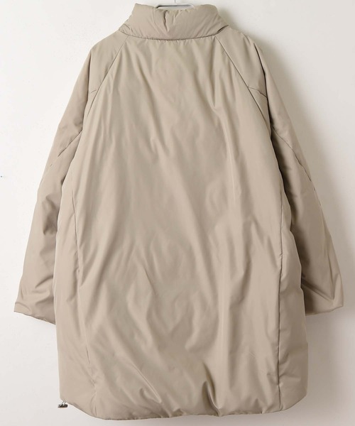 RAW FUDGE（ローファッジ）の「スタンドカラーミドルダウンコート（ダウンジャケット/コート・レディース・チャコールグレー/オリーブ・M）」の22枚目の写真
