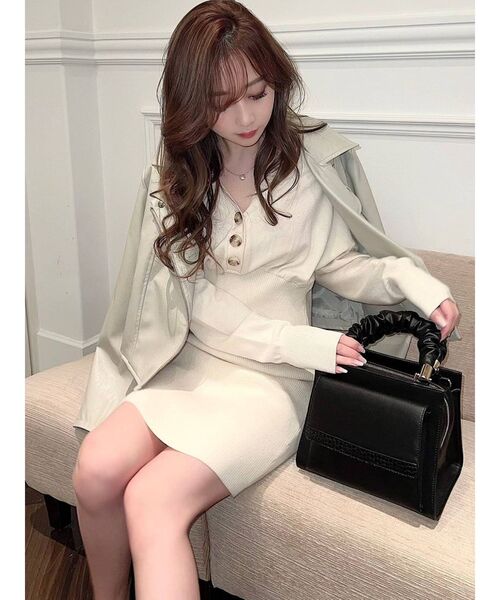 RESEXXY（リゼクシー）の「ライダースジャケット（ライダースジャケット・レディース・ブラック/ミント/ベージュ・FREE）」の11枚目の写真