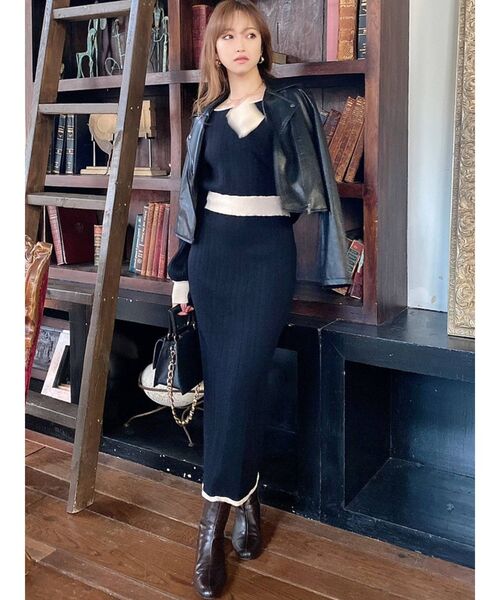 RESEXXY（リゼクシー）の「ライダースジャケット（ライダースジャケット・レディース・ブラック/ミント/ベージュ・FREE）」の19枚目の写真