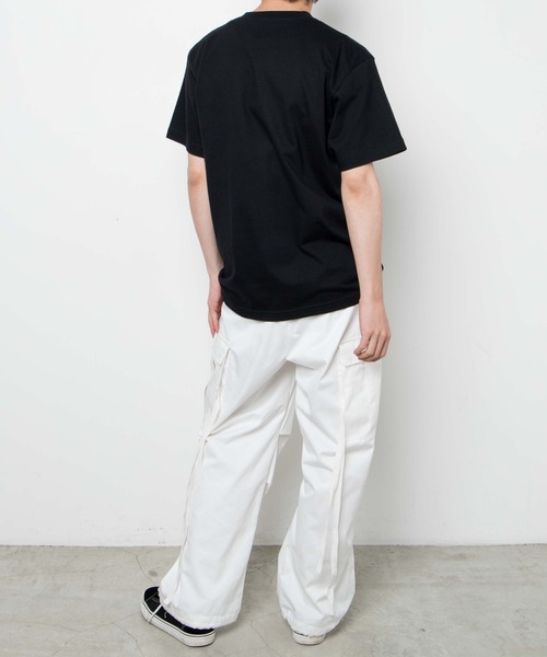 WEGO GRAPHICS(ウィゴーグラフィックス)の「WEGO /放課後アート部 互田 T(Tシャツ/カットソー・メンズ・ホワイト/ブラック・MEDIUM/LARGE/X-LARGE)」の22枚目の写真