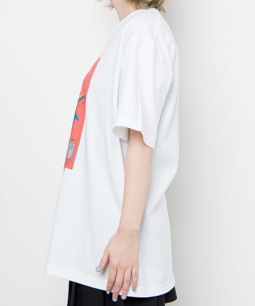 WEGO GRAPHICS(ウィゴーグラフィックス)の「WEGO /放課後アート部 互田 T(Tシャツ/カットソー・メンズ・ホワイト/ブラック・MEDIUM/LARGE/X-LARGE)」の20枚目の写真