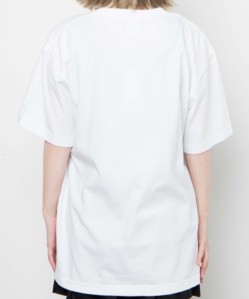 WEGO GRAPHICS(ウィゴーグラフィックス)の「WEGO /放課後アート部 互田 T(Tシャツ/カットソー・メンズ・ホワイト/ブラック・MEDIUM/LARGE/X-LARGE)」の16枚目の写真
