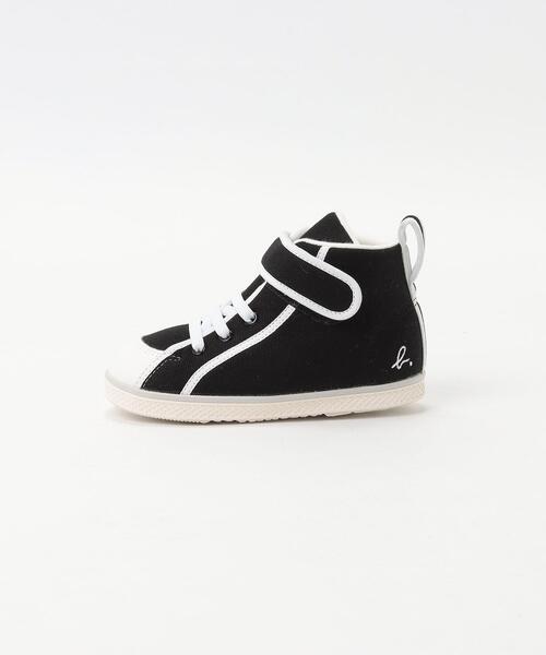 agnes b.(アニエスベー)の「ベビー agnes b. × le coq sportif スニーカー(スニーカー・キッズ・ブラック・1/2/4/6/3/5)」の3枚目の写真