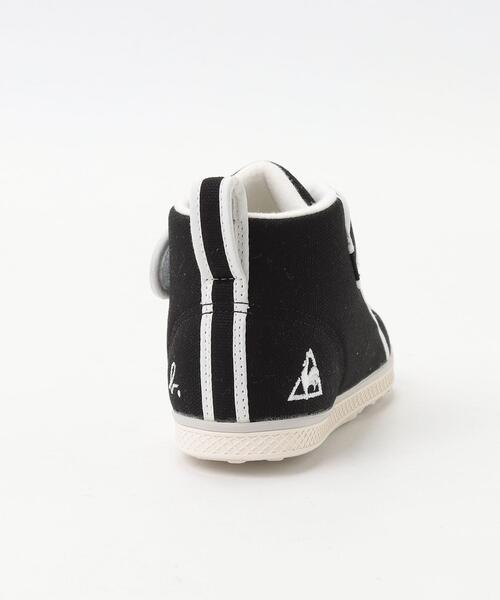 agnes b.(アニエスベー)の「ベビー agnes b. × le coq sportif スニーカー(スニーカー・キッズ・ブラック・1/2/4/6/3/5)」の4枚目の写真