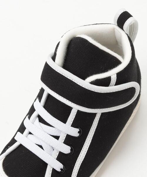 agnes b.(アニエスベー)の「ベビー agnes b. × le coq sportif スニーカー(スニーカー・キッズ・ブラック・1/2/4/6/3/5)」の5枚目の写真