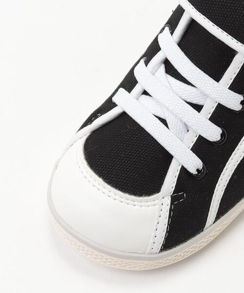 agnes b.(アニエスベー)の「ベビー agnes b. × le coq sportif スニーカー(スニーカー・キッズ・ブラック・1/2/4/6/3/5)」の7枚目の写真