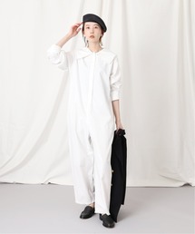 IENA（イエナ）｜オールインワン・サロペット（ホワイト系）一覧